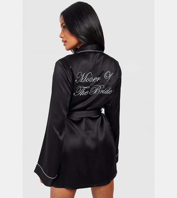 boohoo  - Black Robes & Kimonos