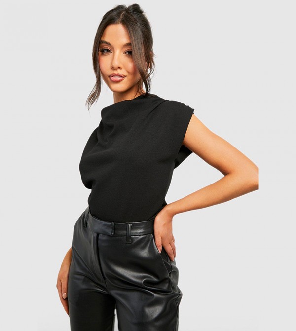 boohoo boohoo - Black Tops & Blouses