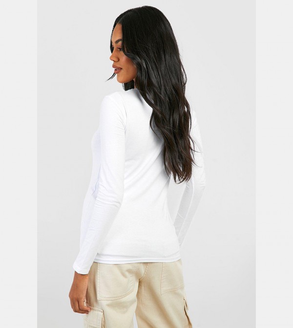 boohoo  Maternity Clothing - White Tops & T-shirts