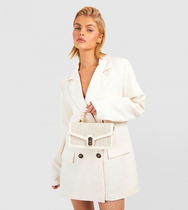 boohoo - Outlet  - White Handheld Bags