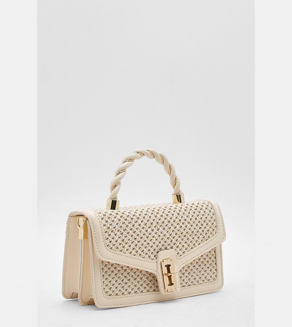 boohoo - Outlet  - White Handheld Bags