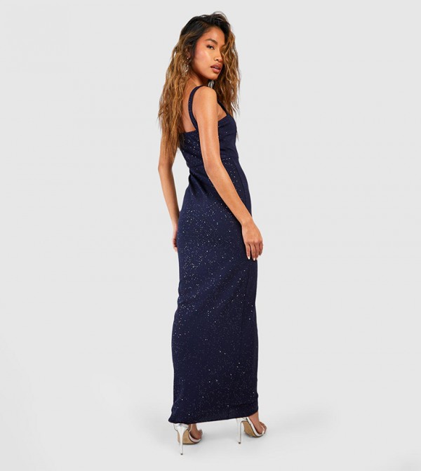 boohoo boohoo - Navy Casual Dresses