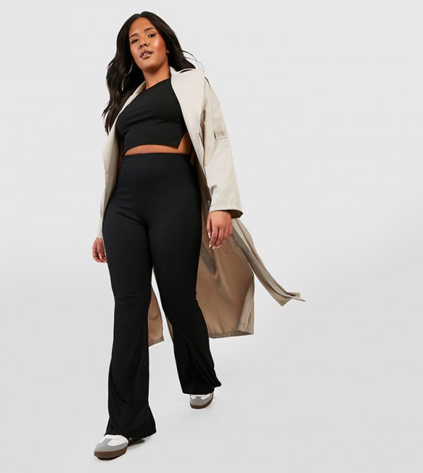 boohoo  - Black Pants & Leggings