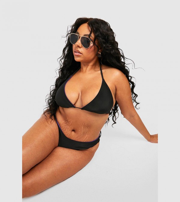 boohoo  Swim & Beachwear - Black Swimwear & Beachwear