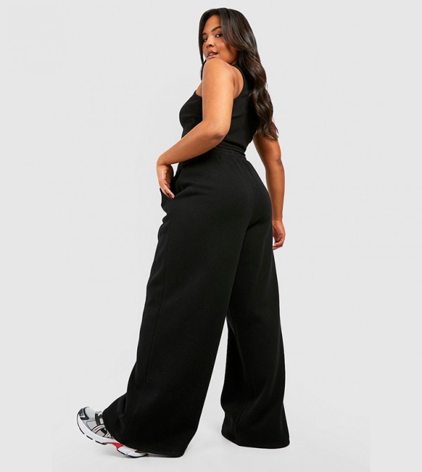 boohoo  Pants & Leggings - Black Pants & Leggings