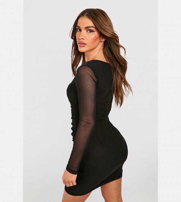 boohoo  Party Dresses - Black Casual Dresses
