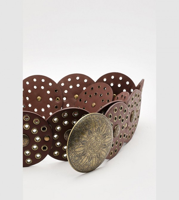 boohoo  Belts - Brown Non Leather Belts