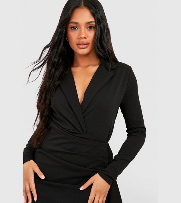 boohoo  Dresses - Black Casual Dresses