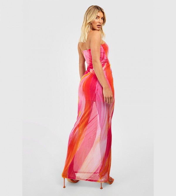 boohoo - Outlet  - Hot Pink Maxi Dresses