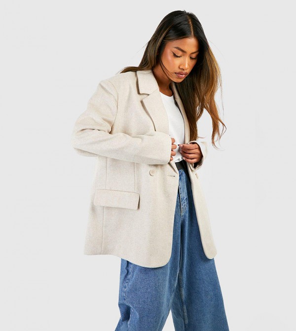 boohoo  Blazers - Beige Blazers