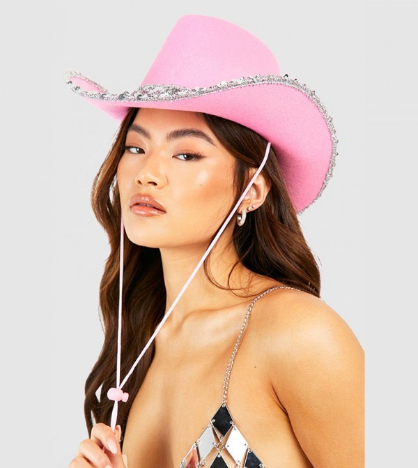 boohoo  Caps & Hats - Pink Hats