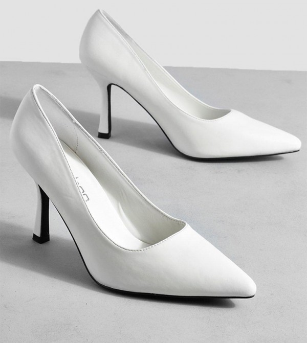 boohoo - Outlet  - White Pumps