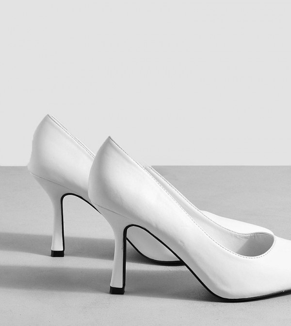 boohoo - Outlet  - White Pumps
