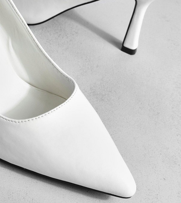boohoo - Outlet  - White Pumps