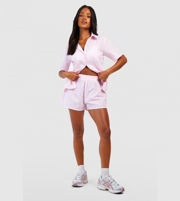 boohoo  - Pink Lounge Shorts
