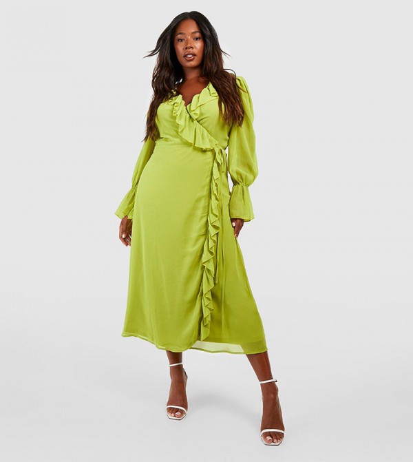 boohoo - Outlet  - Green Casual Dresses