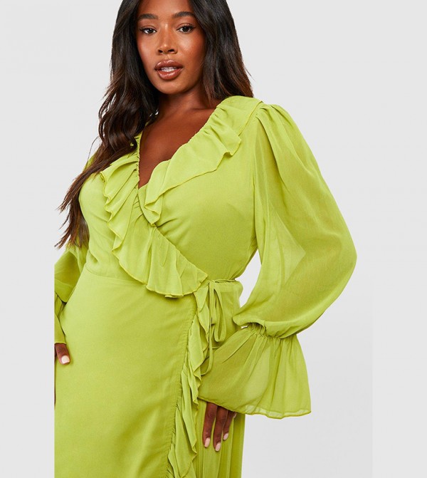boohoo - Outlet  - Green Casual Dresses