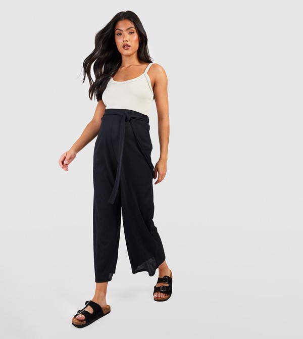 boohoo  Maternity Clothing - Black Pants & Leggings