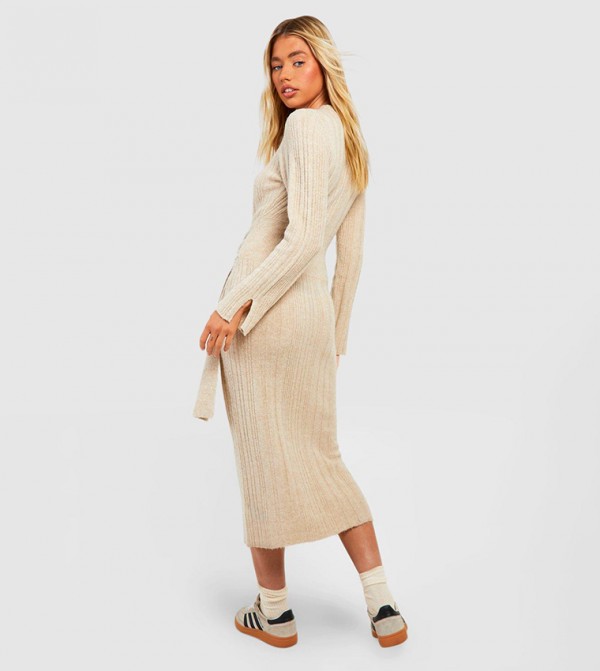 boohoo  - Beige Casual Dresses