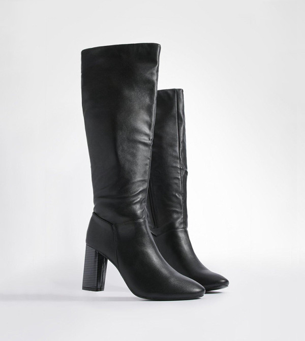 بوهو بوهو - أسود Knee High Boots