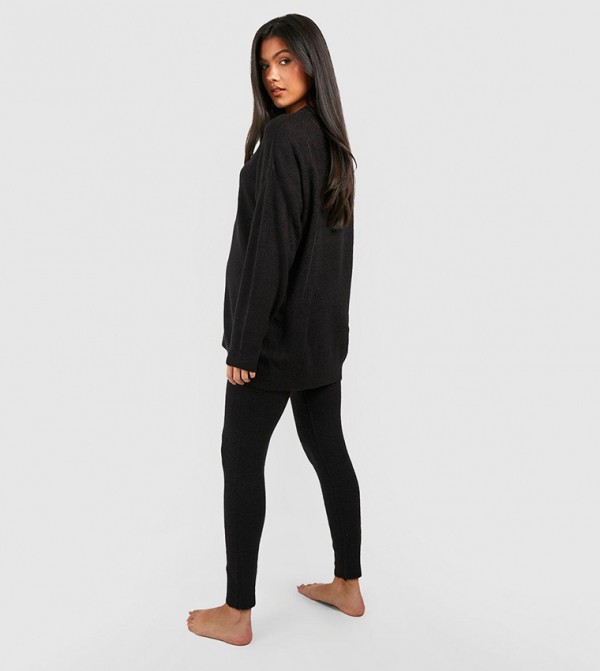 boohoo  Maternity Clothing - Black Sleepwear
