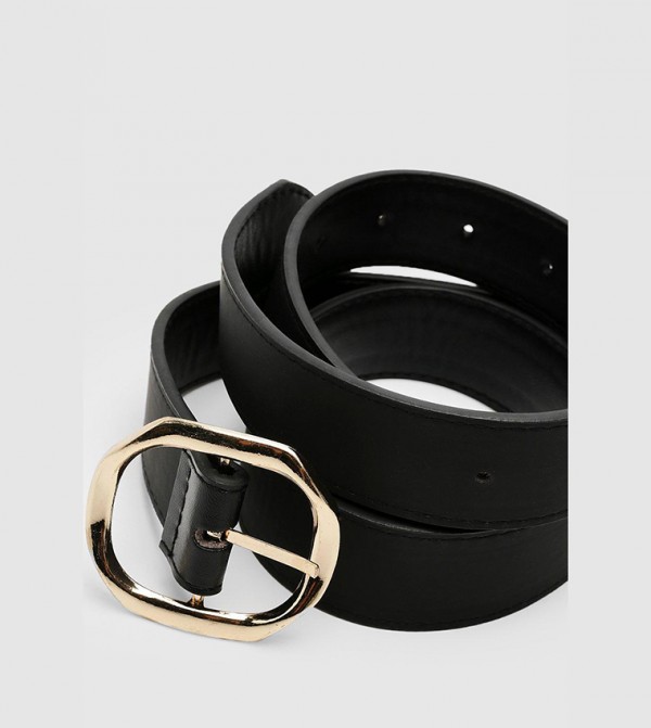 boohoo  Belts - Black Non Leather Belts