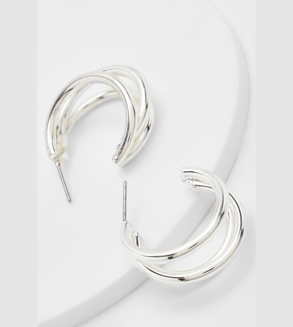 boohoo boohoo - Silver Earrings