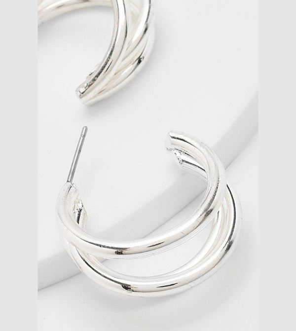 boohoo boohoo - Silver Earrings
