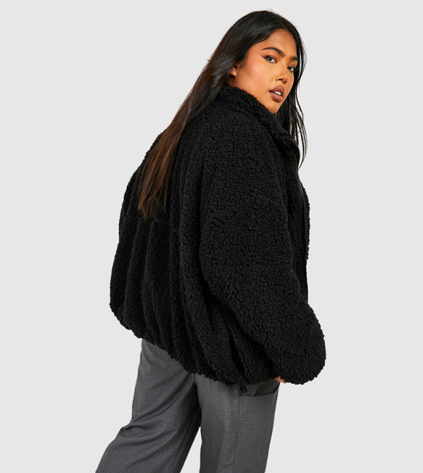 boohoo - Outlet  Clothing - Black Jackets & Coats
