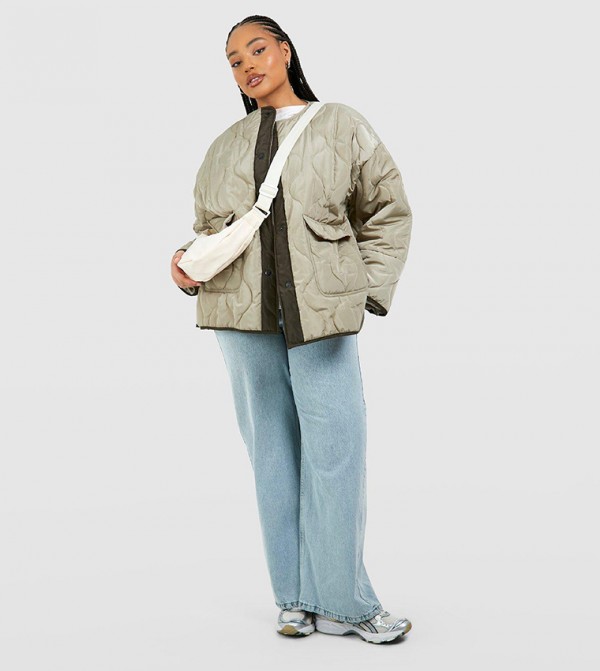 boohoo  - Khaki Jackets & Coats