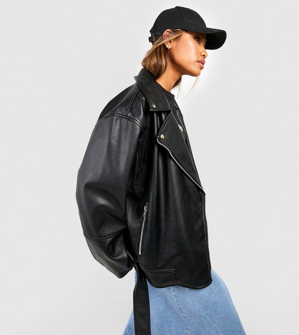 boohoo boohoo - Black Biker & Bomber Jackets