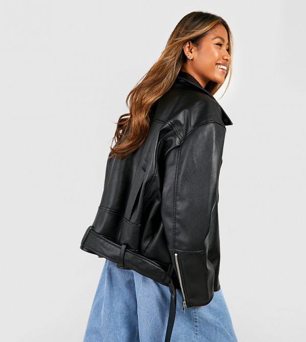 boohoo boohoo - Black Biker & Bomber Jackets