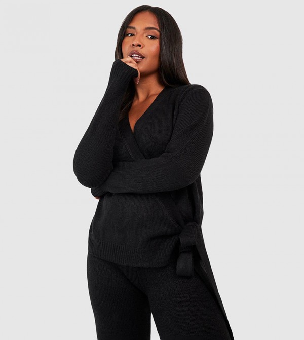 بوهو  مقاس كبير - أسود أطقم متناسقة