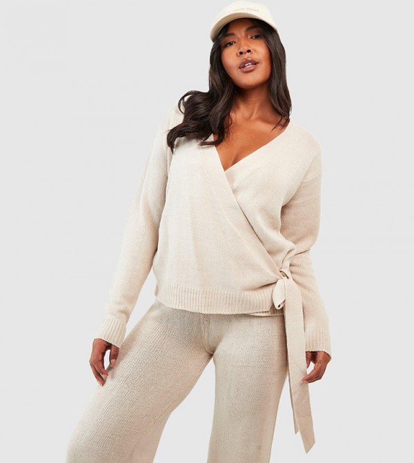 boohoo - Outlet  Co-Ord Sets - Beige Co-Ord Sets