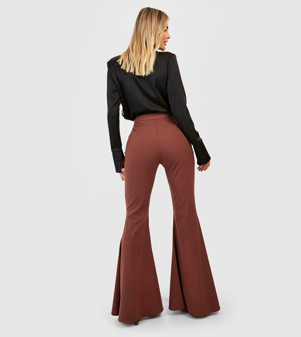 boohoo - Outlet  - Brown Casual Pants