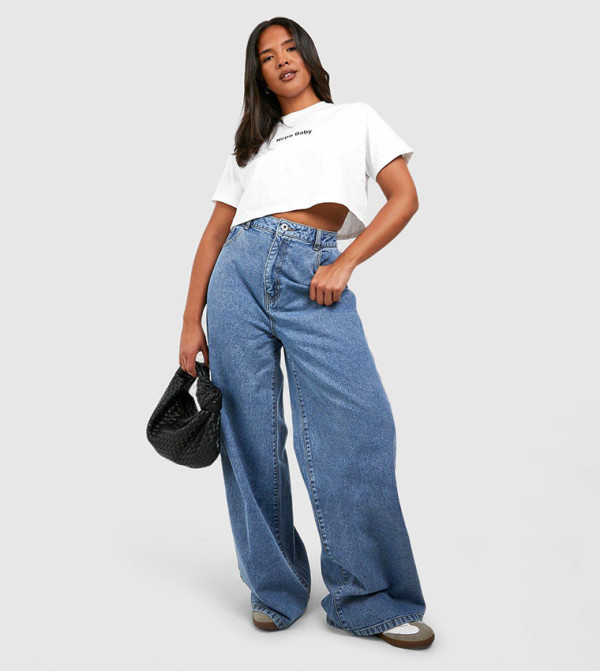 boohoo  Plus Size - Blue Jeans