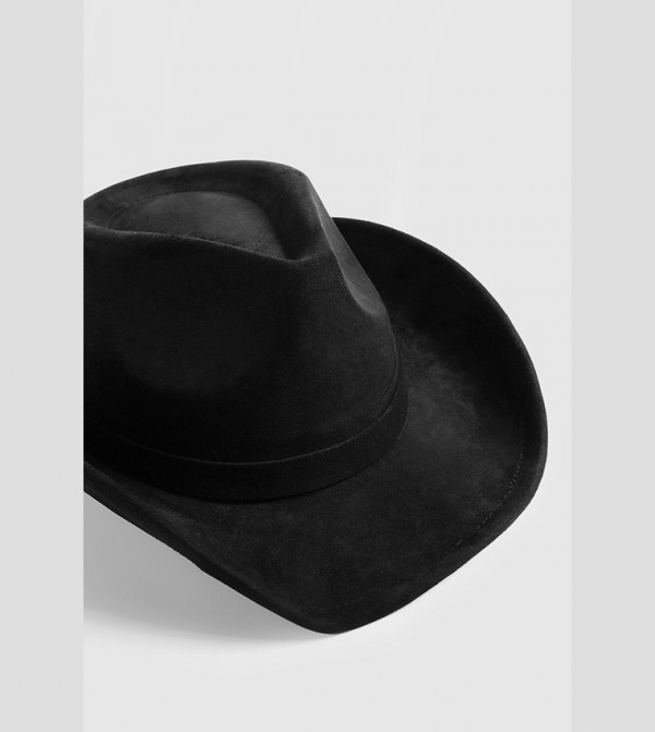 boohoo  Caps & Hats - Black Hats