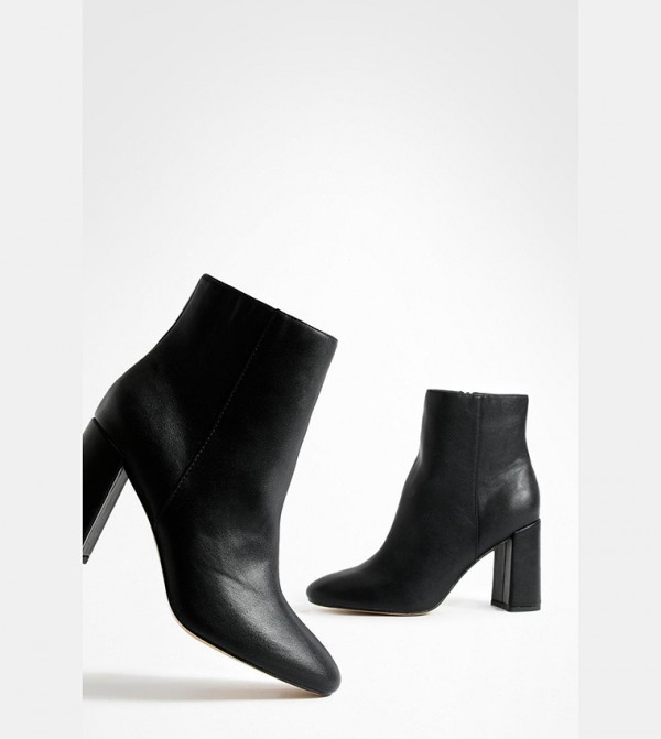 boohoo  Boots - Black Ankle Boots