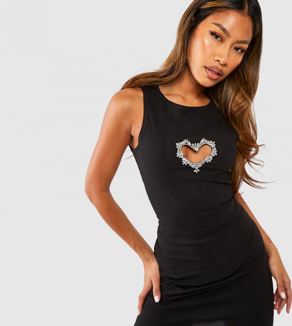 boohoo  Dresses - Black Casual Dresses