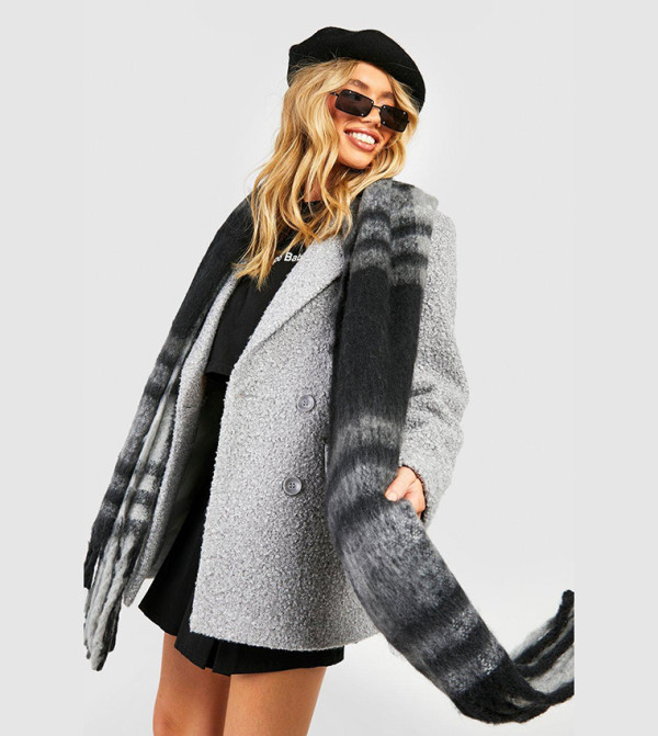 boohoo boohoo - Black Knitted Scarves