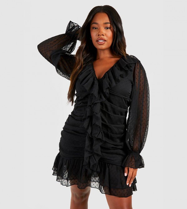 boohoo  Plus Size - Black Dresses