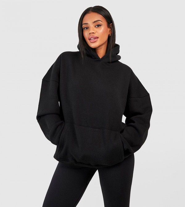 بوهو  هودي - أسود هودي