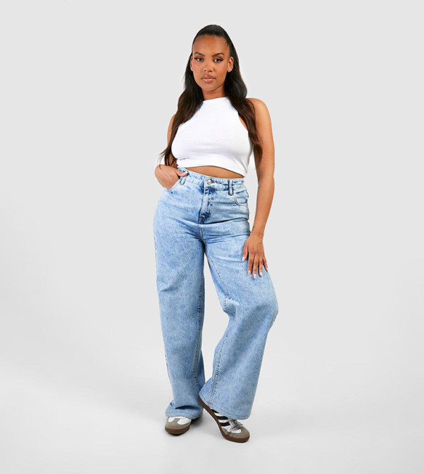 boohoo  Plus Size - Blue Jeans