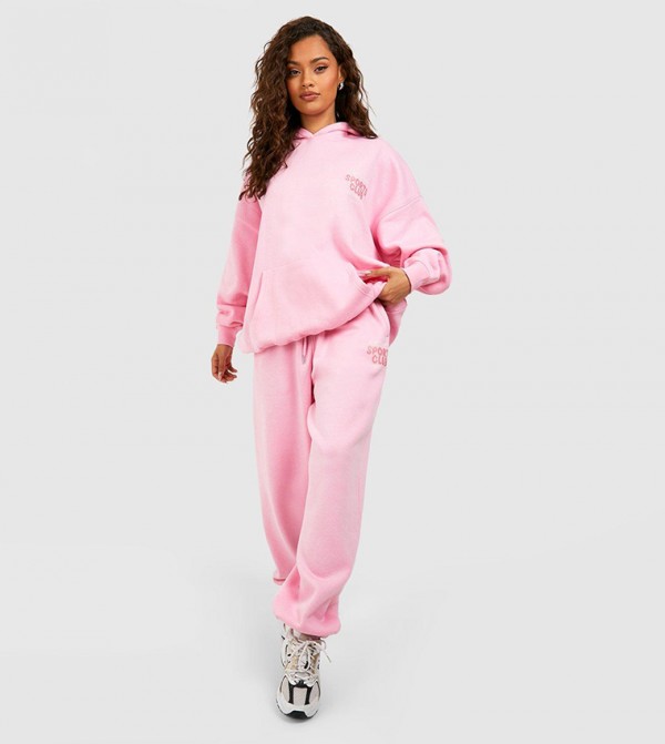 boohoo  Pants & Leggings - Pink Joggers
