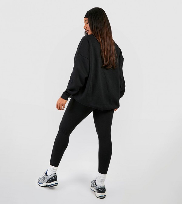 بوهو ملابس رياضة - أسود أطقم متناسقة