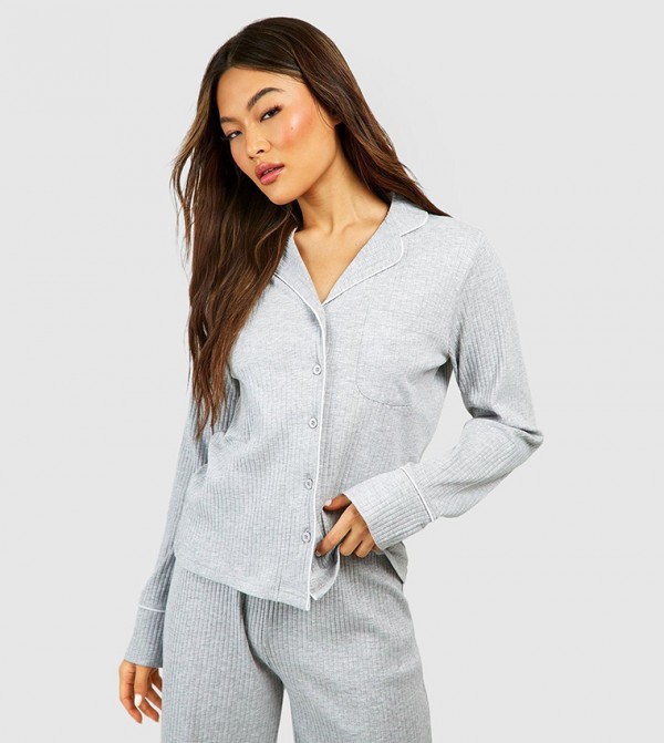 boohoo  Sleepwears & Loungewears - Grey Tops