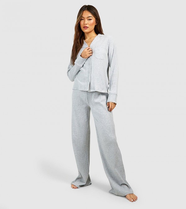 boohoo  Sleepwears & Loungewears - Grey Tops
