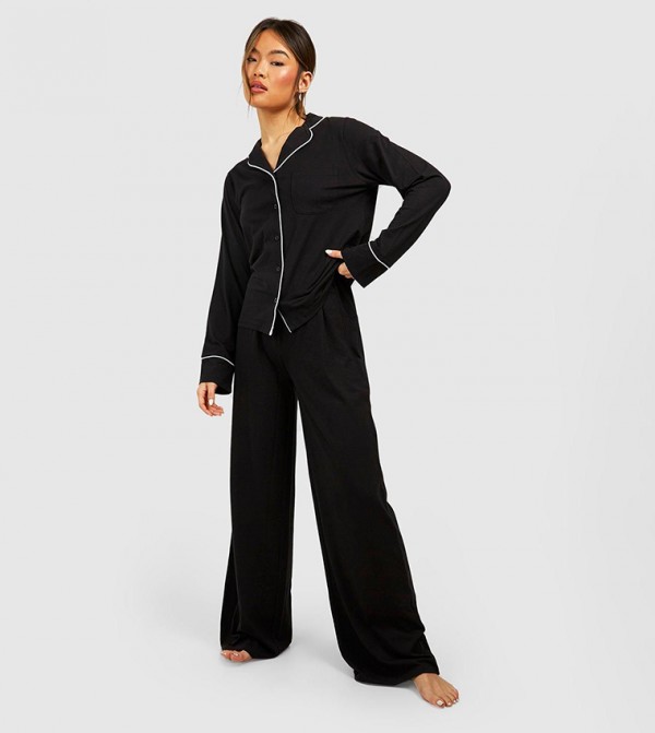 boohoo  Sleepwears & Loungewears - Black Bottoms