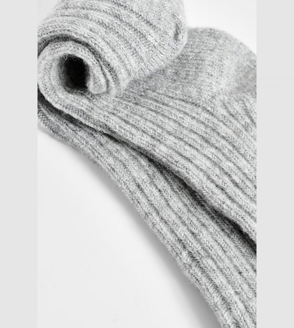 boohoo Socks - Grey Calf Length Socks
