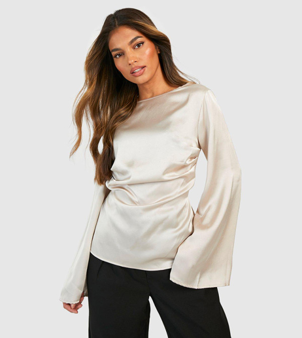 boohoo boohoo - Sand Tops & Blouses